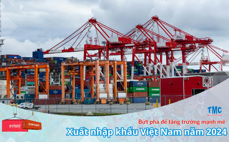 Xuất nhập khẩu Việt Nam năm 2024 - Bứt phá để tăng trưởng mạnh mẽ 
